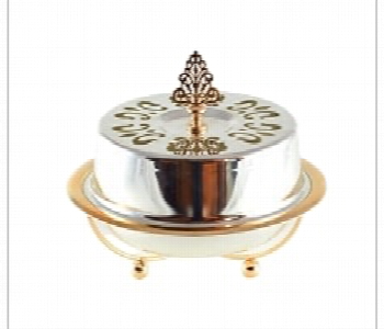 Express Delivery - Avci Home Maker C T13903 TZ148 Bowl Silver Gold Small 13.5 cm - ID 7142688