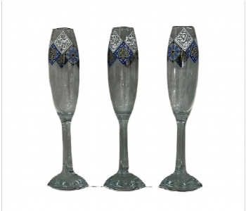 Express Delivery - Avci Home Maker AY EMP541 03 Empire Goblet 220cc 3 Pieces Set DS 03 - ID 7142776