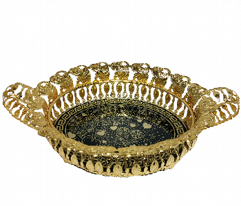 Express Delivery - Avci Home Maker MX AYB096G Verony Candy Altin Gold Tray - ID 7142797
