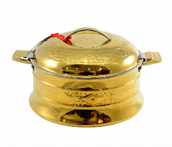 Express Delivery - Avci Home Maker C AM03500 Amber Nakshi Gold Hot Casserole 3500 ML - ID 7142850