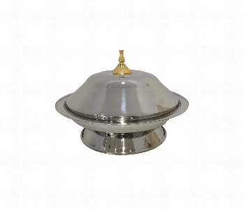 Express Delivery - Avci Home Maker R RK W S 35 S Round Koozy With Stand Silver 35 cm - ID 7142872