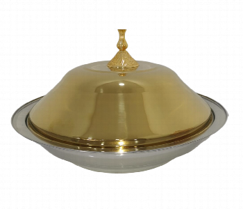 Express Delivery - Avci Home Maker R RK 55 G Round Koozy Tray Gold 55 cm - ID 7142881