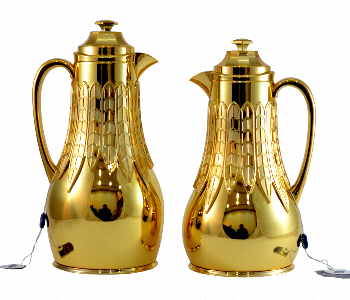 Express Delivery - Avci Home Maker C SI WG G Flask 0.75 and 1 Litre WG Gold 2 Pieces Set - ID 7142896