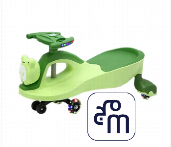 Express Delivery - 6189 Boo Magic Twist Ride On  Swing Wheels and Flashing Lights for Kids 1 Year above - ID 7142987