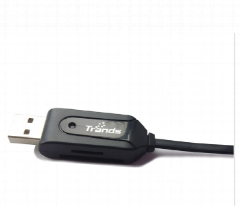 Express Delivery - Trands TR OT1682 Micro USB OTG Cable with d Reader Black SLR - ID 7143049