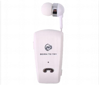 Express Delivery - WK BS 535 Bluetooth Earphone White SLR - ID 7143074