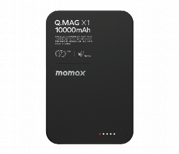 Express Delivery - MOMAX Q.MAG X1 10000mAh GEN2 15W MAGSAFE WIRELESS POWER BANK BLACK - ID 7143093