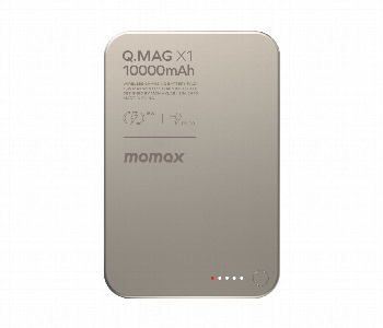 Express Delivery - MOMAX Q.MAG X1 10000mAh GEN2 15W MAGSAFE WIRELESS POWER BANK TITANIUM - ID 7143095