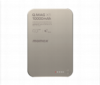 Express Delivery - MOMAX Q.MAG X 10000mAh GEN2 15W ULTRA SLIM MAGSAFE WIRELESS POWER BANK TITANIUM - ID 7143102