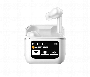 Express Delivery - Smart Wireless Earbuds with Touch Display and ANC - ID 7143117