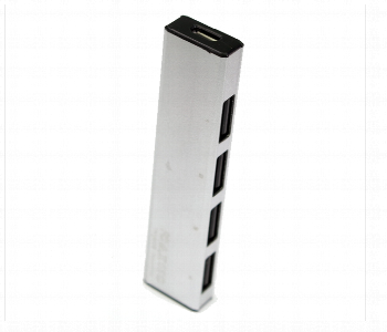 Express Delivery - Trands TR HB4750 USB 2.0 Multi 4 Port Universal High Speed USB Hub Silver SLR - ID 7143187