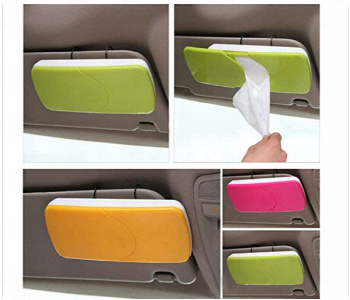 Express Delivery - Car Tissue Storage Box Green SLR - ID 7143189