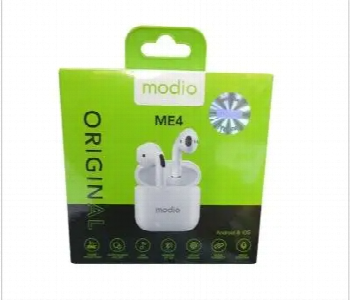 Express Delivery - MODIO ME4 Wireless Earbuds Noise cancelling free case - ID 7143201