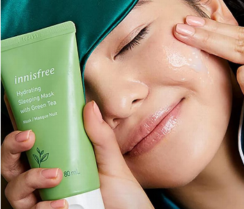 Express Delivery - INNISFREE Green Tea Sleeping Mask 80 ml - ID 7143411