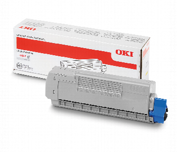 Express Delivery - OKI C610 printer series Yellow Toner Cartridge - ID 7143479