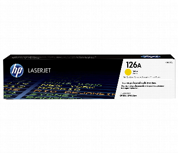 Express Delivery - HP 126A Yellow LaserJet Toner Cartridge - ID 7143482