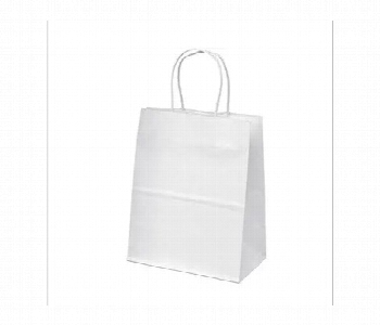 Express Delivery - White Kraft Paper Bag 15x29x29 with Twisted Handle - ID 7143525