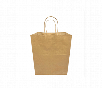 Express Delivery - Brown Paper Bag 15x29x29 with Twisted Handle - ID 7143530