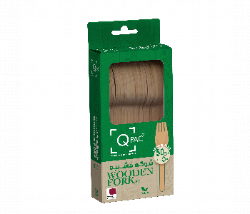 Express Delivery - Wooden Fork Q Pac 50 Piece Package - ID 7143611