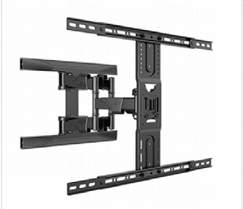 Express Delivery - NORTH BAYOU NB P6 Ultra Slim Double Arm Full Motion TV Wall Mount for 45 to 80 Inch - ID 7143693