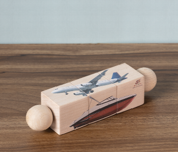 Express Delivery - Rotating Transport Educational Natural Wooden Puzzles for Kids - ID 7143698