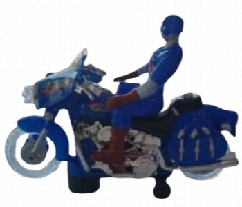 Express Delivery - Battery Powered Blue Toy Sports Bike for Kids - ID 7143777