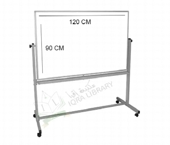 Express Delivery - whiteboard on wheels measures 90 x 120 cm - ID 7143790