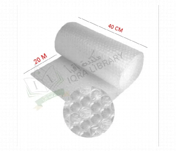 Express Delivery - Transparent Plastic Bubble Wrap Roll 40cm x 20m - ID 7143809