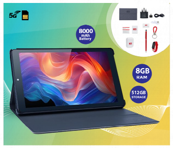 Express Delivery - C Idea 9 Inch Tablet 8Gb 512Gb Wifi 5G Lte  Android 12 Tablet Expandable 512Gb Tf 5Mp 8Mp Dual Camera - ID 7143840