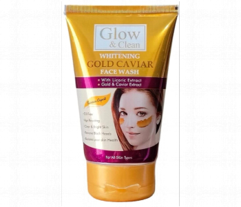 Express Delivery - Glow and Clean Gold Caviar Whitening Face Wash For All Skin Types - ID 7143853