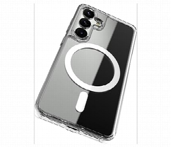 Express Delivery - Samsung S25 Ultra Magnetic Silicone Clear Case - ID 7143882