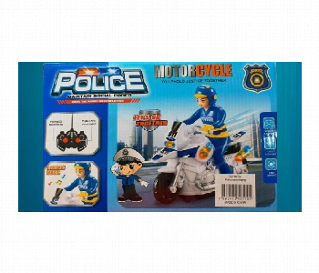 Express Delivery - Remote Control Toys Police Motorcycle for Fun - ID 7143898