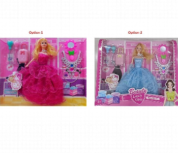 Express Delivery - Beauty Look Girls Set Doll for Kids - ID 7143971