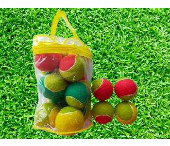 Express Delivery - Pack of 12 Tennis Balls with Plastic Bag - ID 7143994