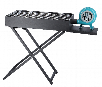 Express Delivery - BBQ Grill with Stand And  Blower 2058A  25x50CM  Small - ID 7144152