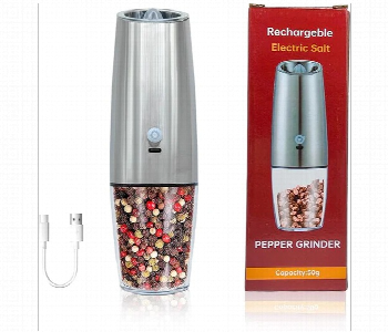 Express Delivery - Rechargeable Electric Salt Pepper Grinder 50g - ID 7144161