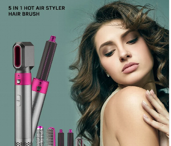 Express Delivery - Hot Air Styler Hair Brush five in one - ID 7144170