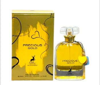 Express Delivery - Precious Gold EDP 80ml Perfume by Maison Alhambra for Women - ID 7144210