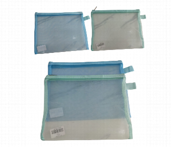 Express Delivery - 3 Pieces Nylon Zip Document Pouch for Secure Storage - ID 7144211