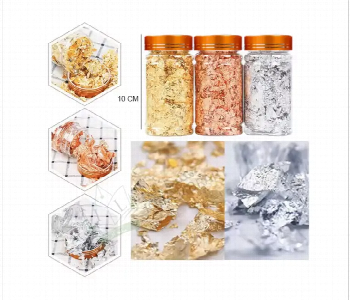 Express Delivery - Flakes for Crafts Gold Silver Copper 3g - ID 7144249