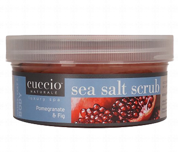 Express Delivery - Cuccio Sea Salt Scrub Pomegranate and Fig 19.5Oz - ID 7144297