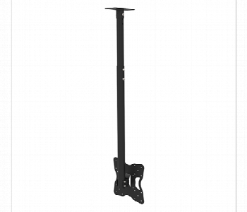 Express Delivery - Skill Tech SH 32C Telescopic TV Ceiling Mount 17 to 43 Inch 25KG VESA 200x200 Height 1050 to 1560MM - ID 7144407