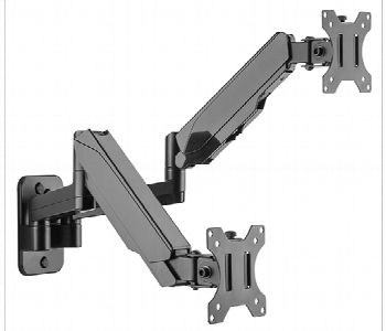 Express Delivery - Skill Tech SH W1014H Gas Spring Dual Monitor Wall Mount 17 to 32 Inch - ID 7144499