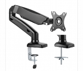 Express Delivery - Single Monitor Pole Mounted Gas Spring Arm SKILL TECH SH130 C012 13 to 32 Inch 6.5KG - ID 7144513