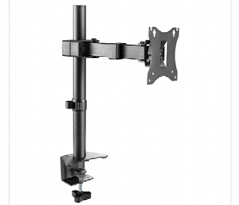 Express Delivery - Single Monitor Pole Mounted Arm SKILL TECH SH M0024T 17 to 32 Inch 7KG - ID 7144546