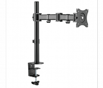 Express Delivery - Single Monitor Pole Mounted Arm SKILL TECH SH 070 C012 13 to 34 Inch 8KG - ID 7144579