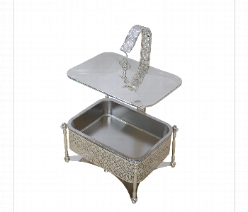 Express Delivery - Chafing Dish Rect 8L Full Silver - ID 7144588