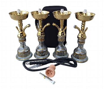 Express Delivery - MG SHISHA SET MIX COLOUR WITH BAG MG204 - ID 7144659