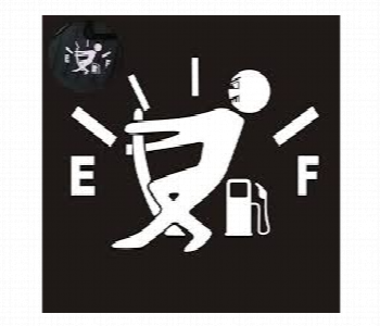 Express Delivery - Car Fuel Tank Cover Funny Sticker White - ID 7144736