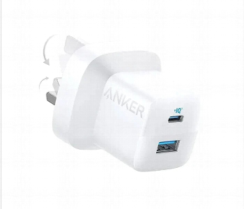 Express Delivery - Anker Select 2 Port 20W High Speed Charger White  A2348K21 - ID 7144751